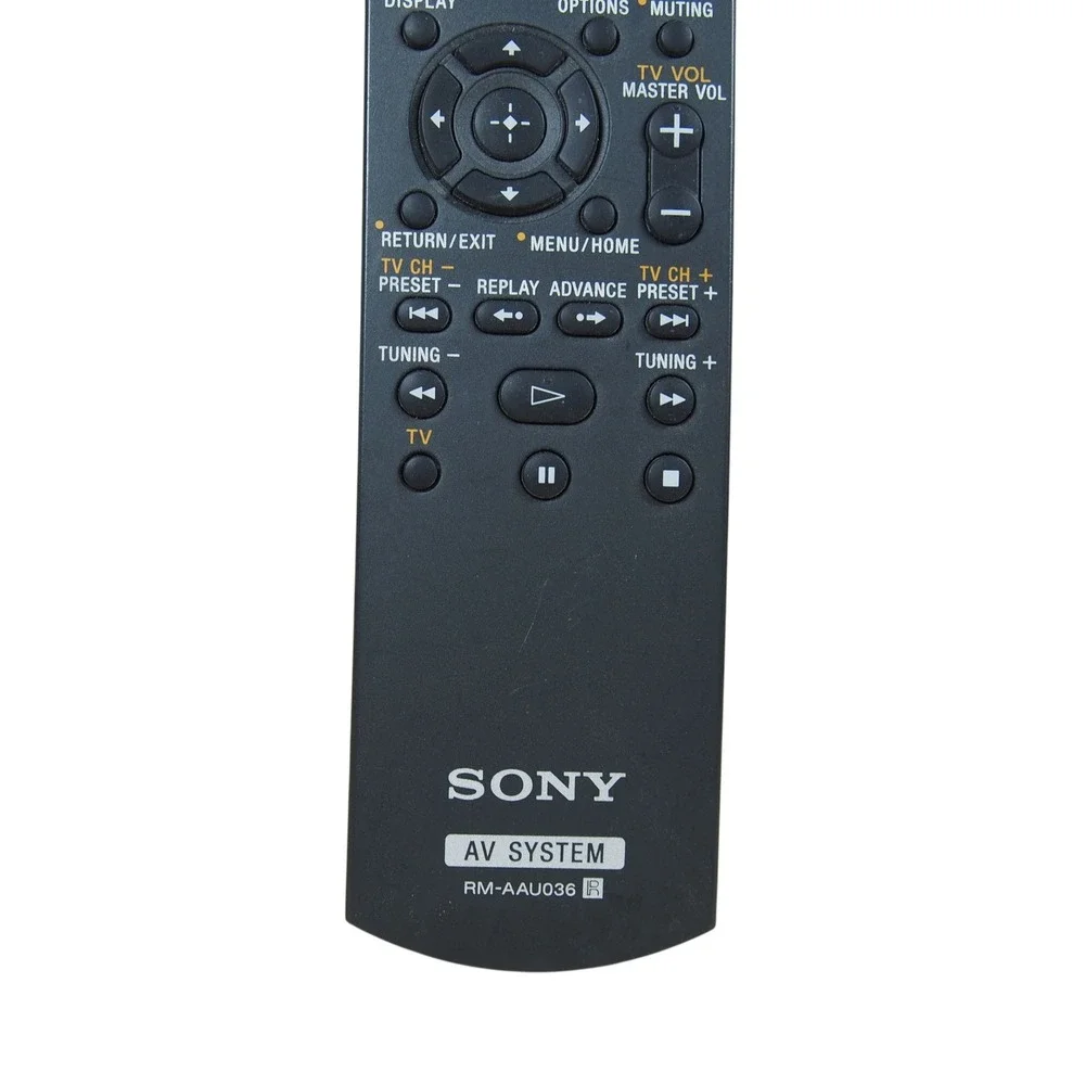 Sony‎ RM-AAU036 AV System Remote HT-DDW700 HT-SF360 SA-WIS100 HOME THEATRE